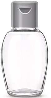 100 ml Oval - 20 mm FTC
